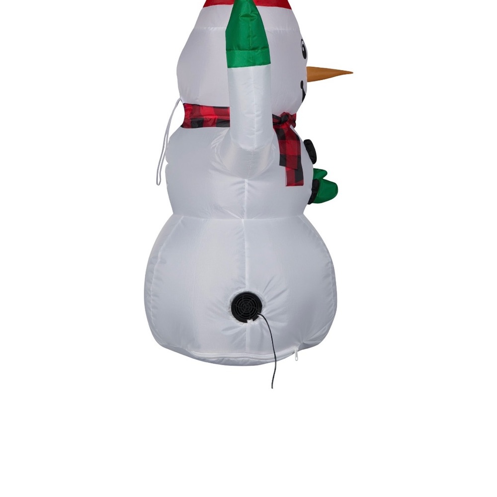 3 pk Inflatable Reindeer, Elf, and Snowman Car Buddies - Picture 11 of 12